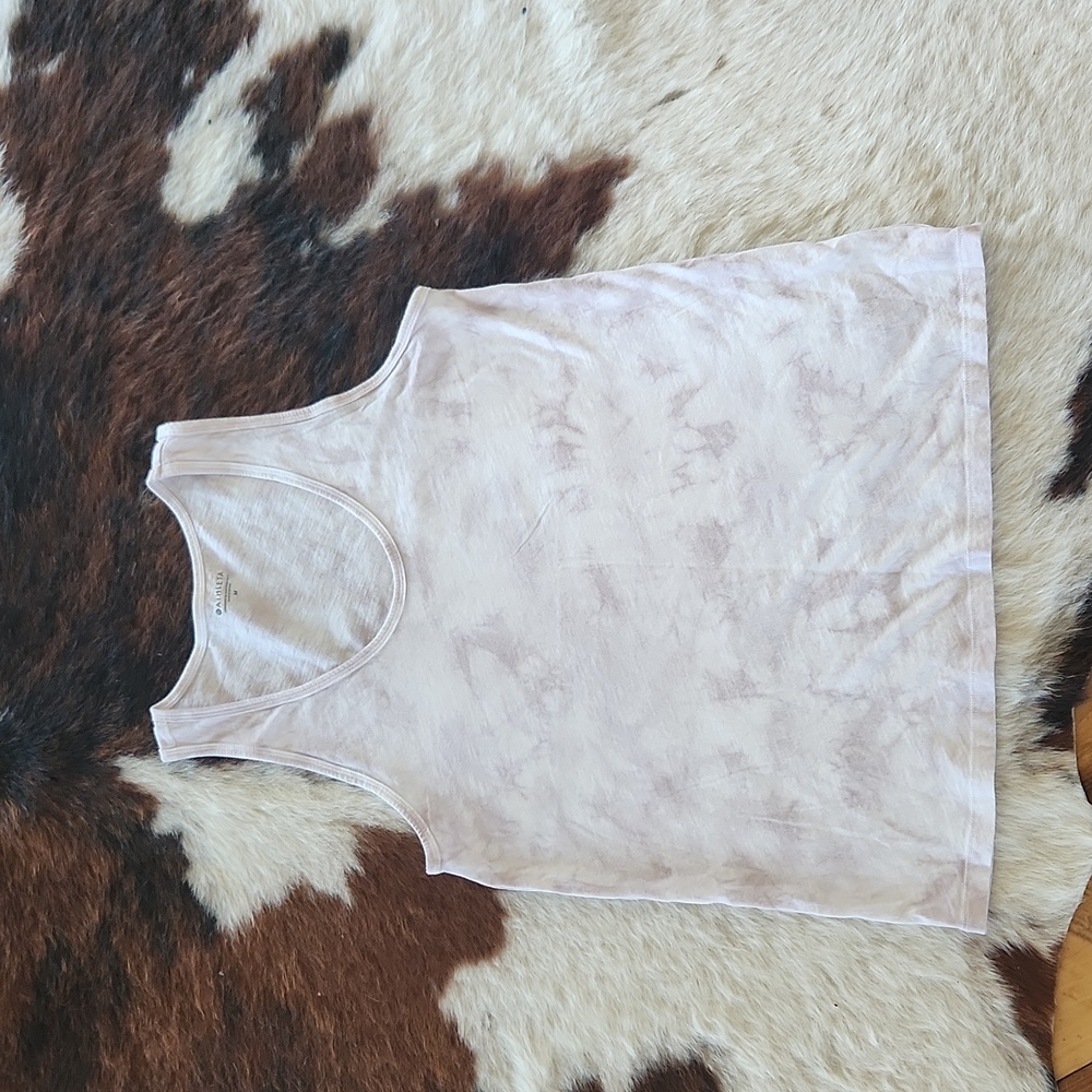 ATHLETA tie dye 100% cotton tank